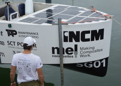 MEL Composites Delivers Advanced Hull Infusion for Técnico Solar Boat’s Hydrogen-Powered São Gabriel 01